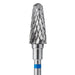 Hartmetall-Fräser “Kegel stumpf” STALEKS FT70B060/14 blau, Durchmesser 6,0 mm - Ivaka Store