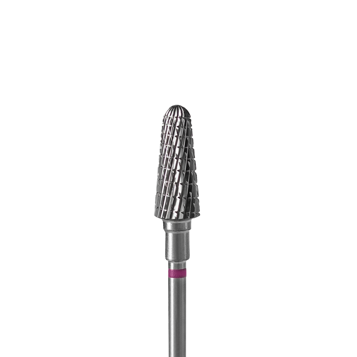 Hartmetall-Fräser “Kegel stumpf” STALEKS FT70V060/14 lila, Durchmesser 6,0 mm - Ivaka Store