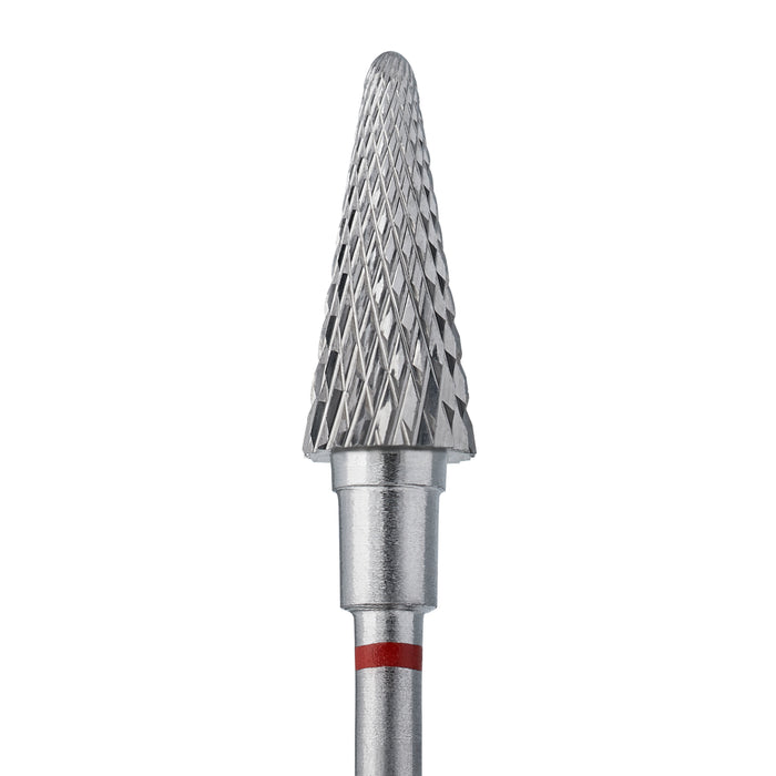 Hartmetall-Fräser “Kegel” STALEKS FT71R060/14 rot, Durchmesser 6 mm - Ivaka Store