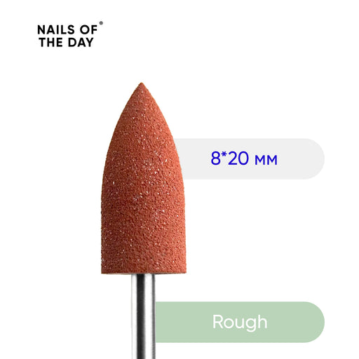 NAILSOFTHEDAY Silikonfräser Polierer rot, weiche Körnung 8*20 mm - Ivaka Store