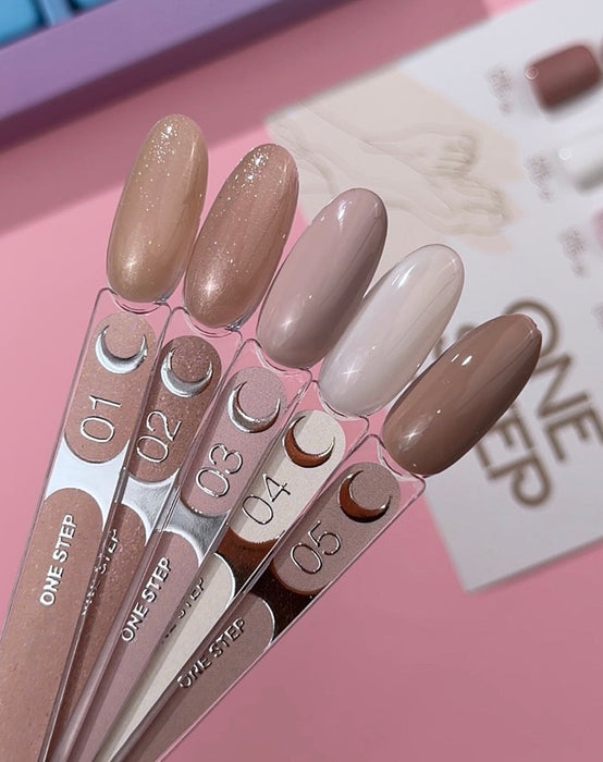 LUNAmoon One Step Gel-Lack für Pediküre nr1 8ml