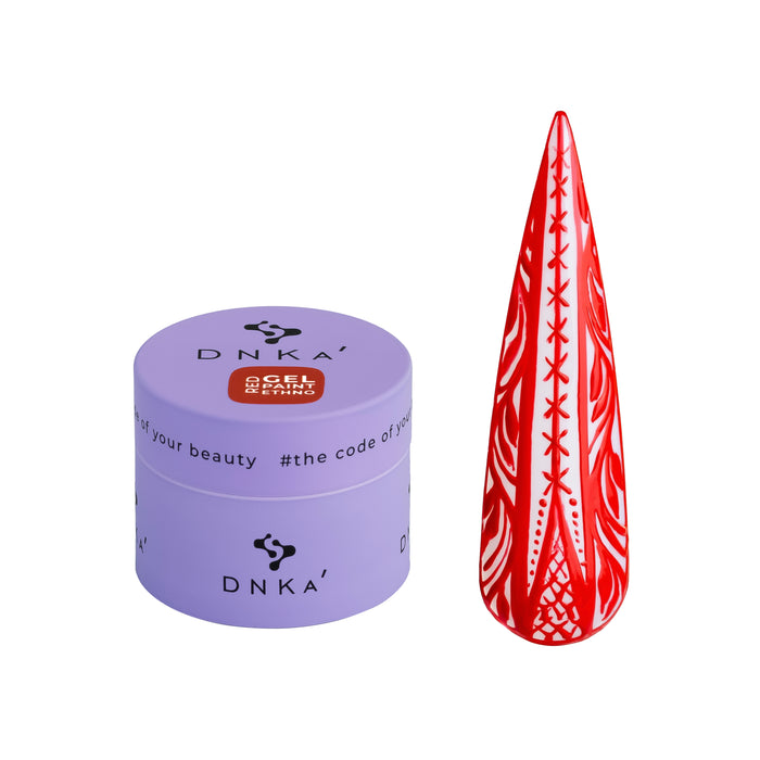 GEL PAINT ETHNO "DNKa", 5 ml RED