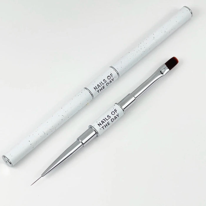 Pinsel NAILSOFTHEDAY Professional Brush 2in1: Liner + Oval