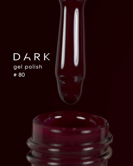 DARK Gel Polish 080, 6 ml - Ivaka Store