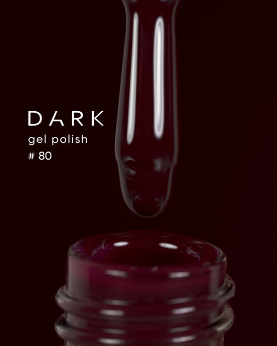 DARK Gel Polish 080, 6 ml - Ivaka Store