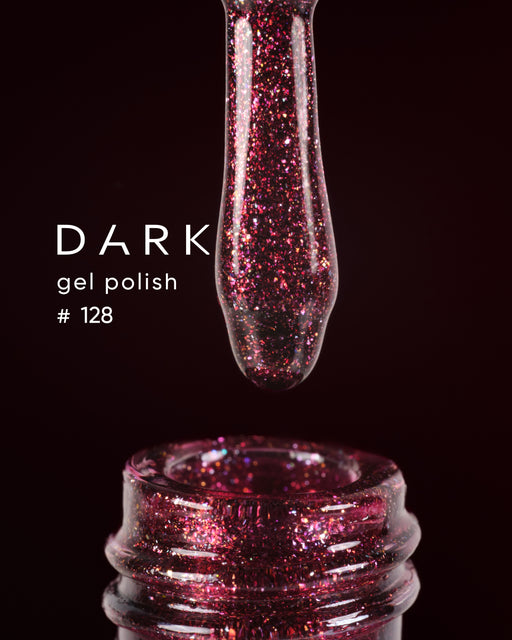 DARK Gel Polish 128, 10 ml - Ivaka Store