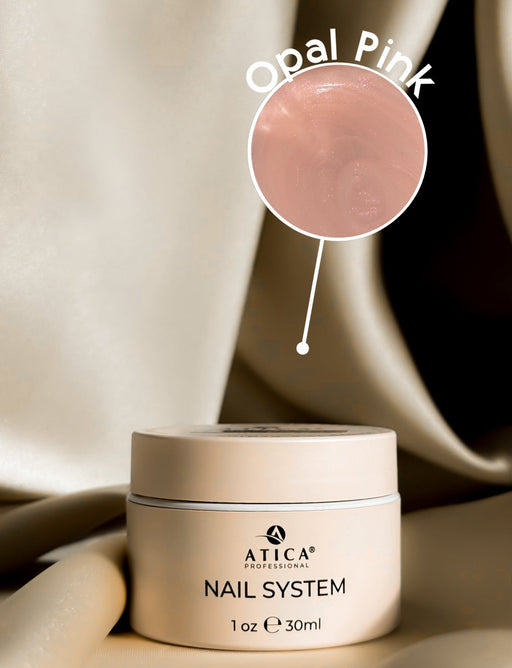 ATICA Builder Gel 18 Opal Pink Pearl Shimmer 30 ml - Ivaka Store