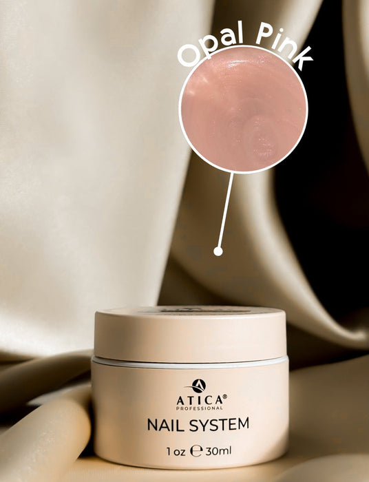 ATICA Builder Gel 18 Opal Pink Pearl Shimmer 30 ml - Ivaka Store