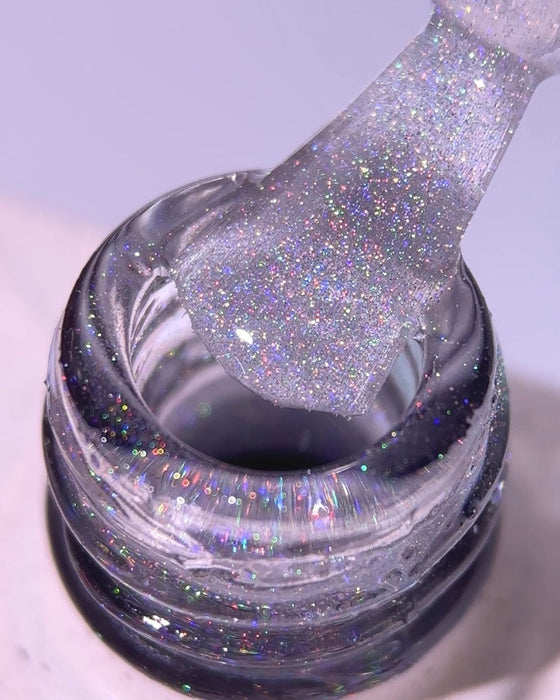 NAILSOFTHENIGHT Holographic top Cat eye, 10 ml