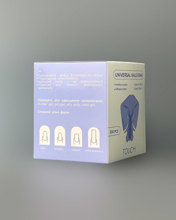 TOUCH Universal Nails Forms, 300pcs