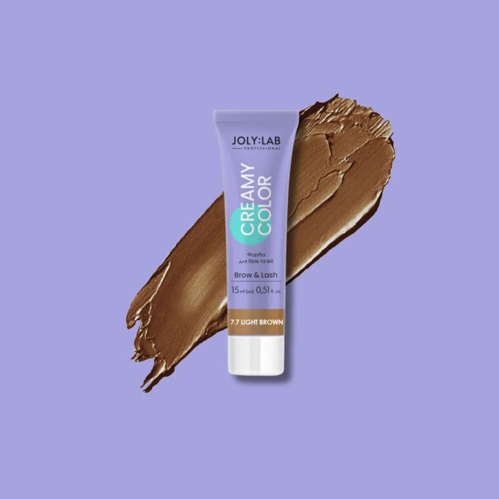 JOLY:LAB Creamy Color for brows and lashes Light Brown, 15 ml - Ivaka Store