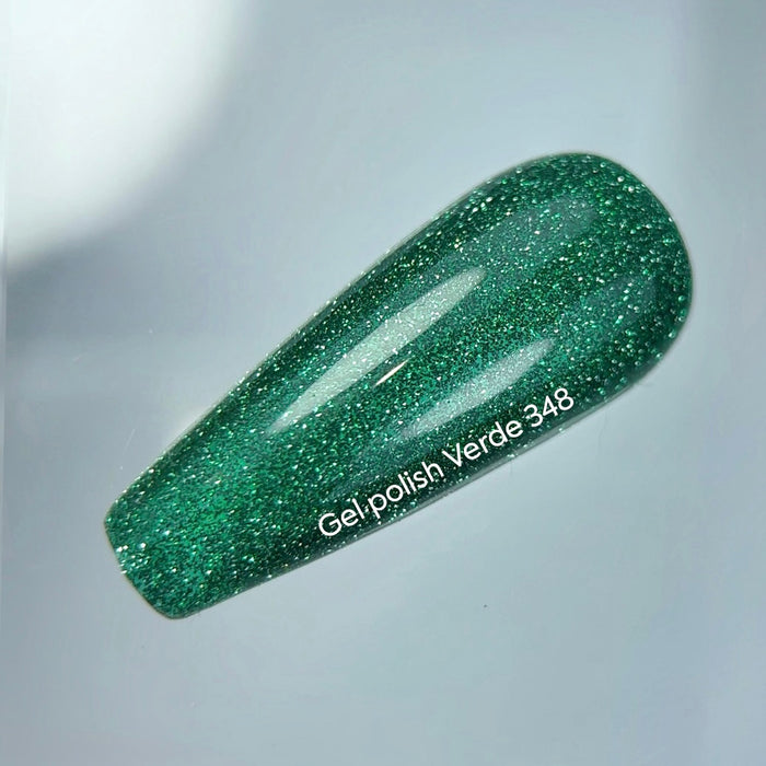 Gel polish NAILSOFTHEDAY Verde-348, 10 ml