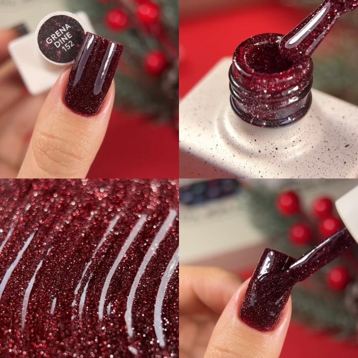 Gel polish NAILSOFTHEDAY Grenadine-152, 10 ml