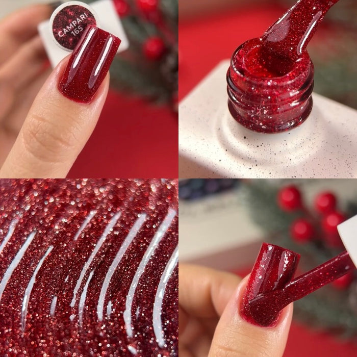 Gel polish NAILSOFTHEDAY Campari-165, 10 ml