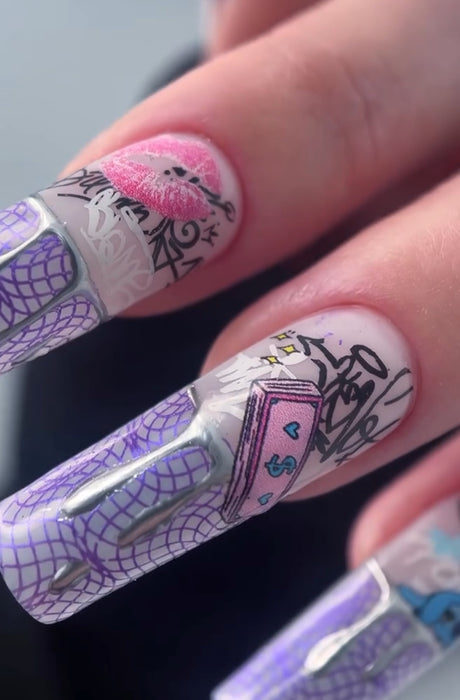 DEMO Taki Da 37 GRAFFITY – Große Platte mit DEMO-BLATT