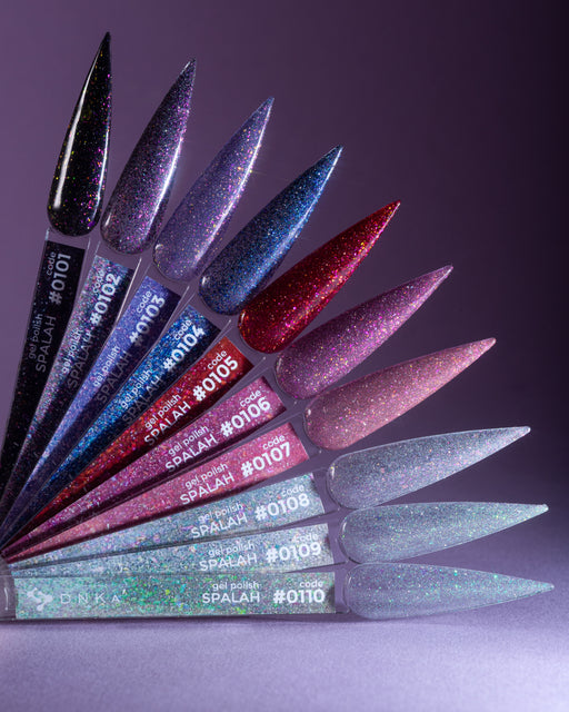 COLOR GEL POLISH "DNKa", 12 ml #0109 FLASH - Ivaka Store