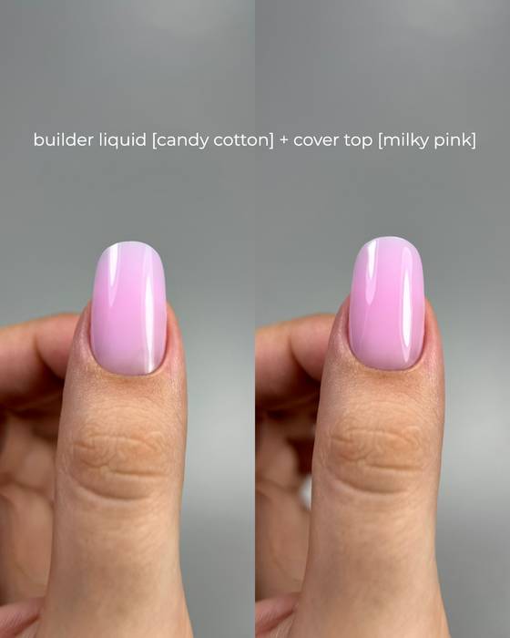 TOUCH Cover Top 13ml, 10 (Milky pink)
