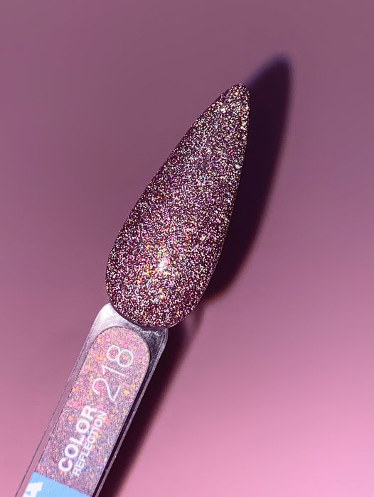 Gellack Lunamoon Color Reflection nr 218, 13ml - Ivaka Store