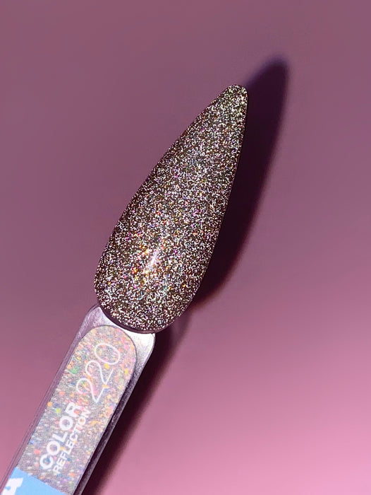 Gellack Lunamoon Color Reflection nr 220, 13ml - Ivaka Store