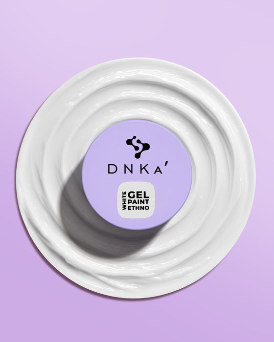 GEL PAINT ETHNO "DNKa", 5 ml WHITE - Ivaka Store