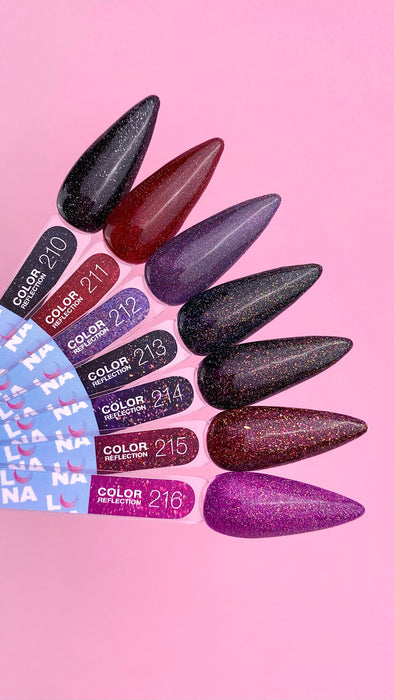 Gellack Lunamoon Color Reflection nr 216, 13ml - Ivaka Store