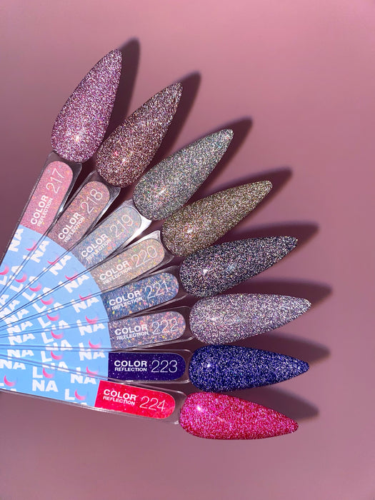 Gellack Lunamoon Color Reflection nr 224, 13ml - Ivaka Store