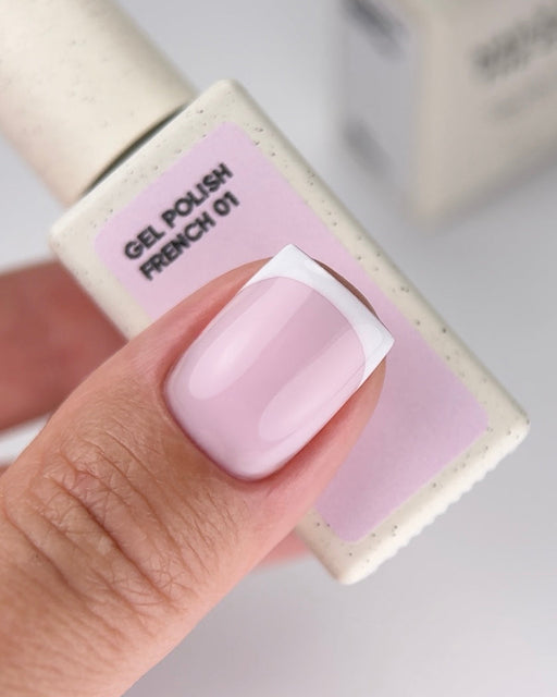 NAILSOFTHEDAY Gel Polish French 01, 10 ml - Ivaka Store