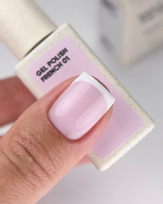 NAILSOFTHEDAY Gel Polish French 01, 10 ml - Ivaka Store