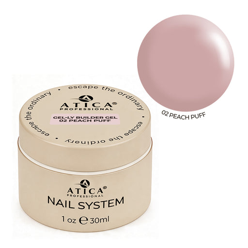 ATICA GEL-LY Sculpting Gel 02 Peach Puff, 30 ml - Ivaka Store