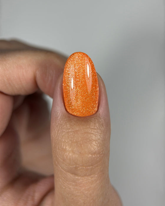 COLOR GEL POLISH CAT`S EYE "DNKa", 12 ml #0001 80`s
