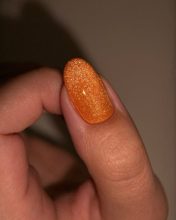 COLOR GEL POLISH CAT`S EYE "DNKa", 12 ml #0001 80`s