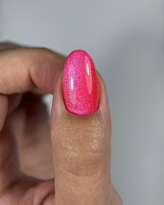 COLOR GEL POLISH CAT`S EYE "DNKa", 12 ml #0003 80`s