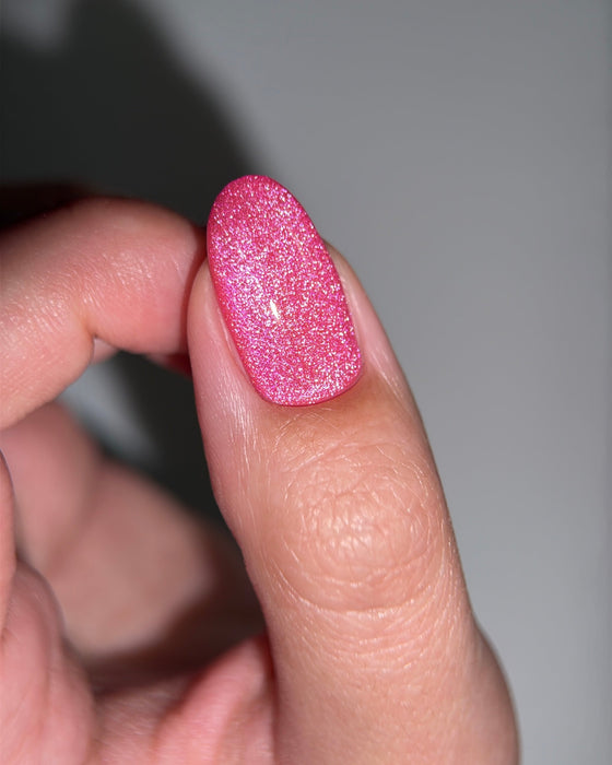 COLOR GEL POLISH CAT`S EYE "DNKa", 12 ml #0004 80`s