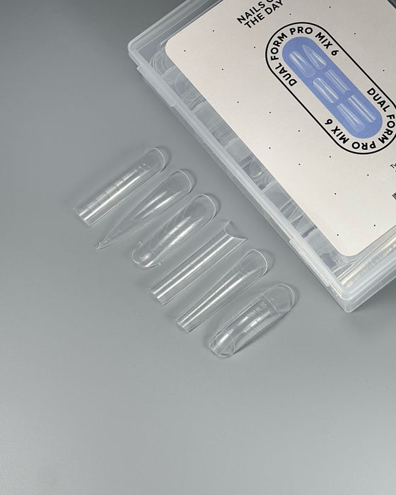 NAILSOFTHEDAY Dual Form Pro Mix 6 Set (Type 11), 144 pcs - Ivaka Store