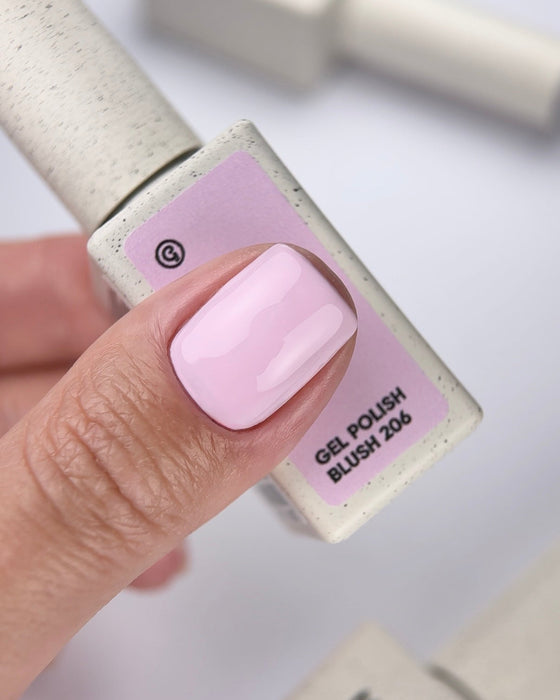 Gel Polish NAILSOFTHEDAY Gel polish Blush-206, 10 ml
