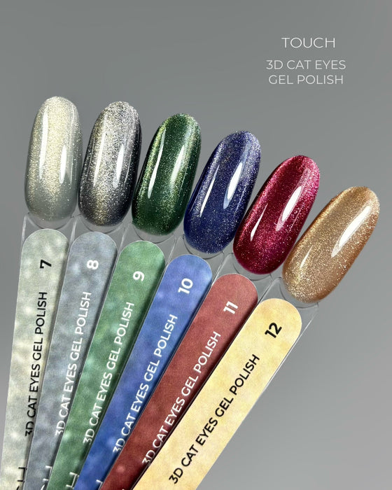 TOUCH Gel polish 9ml 3D Cat Eyes, 07