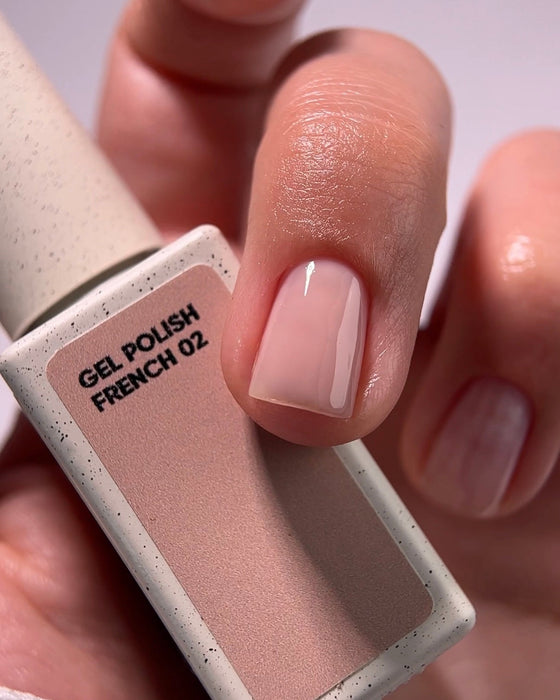 NAILSOFTHEDAY Gel Polish French 02, 10 ml - Ivaka Store