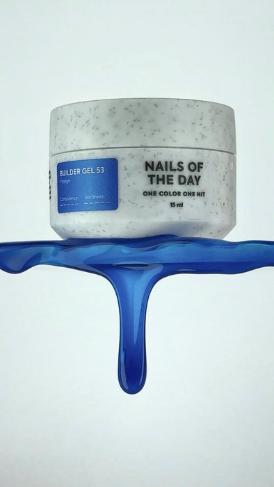 NAILSOFTHEDAY Builder gel 53 vitrage, 15 ml