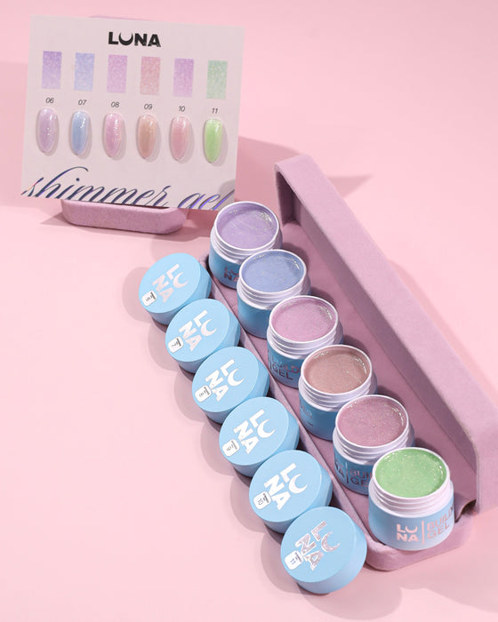 Lunamoon Shimmer Gel nr10 15-30 ml