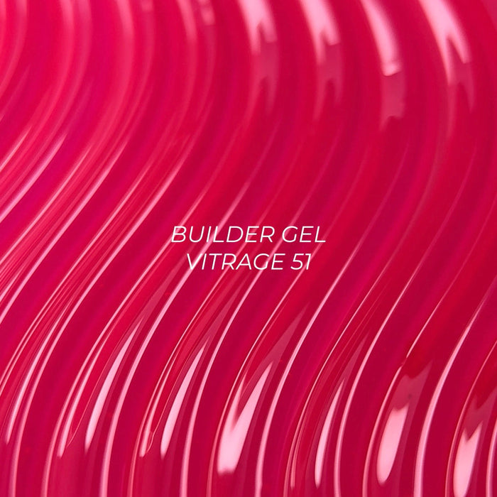 NAILSOFTHEDAY Builder gel 51 vitrage, 15 ml - Ivaka Store