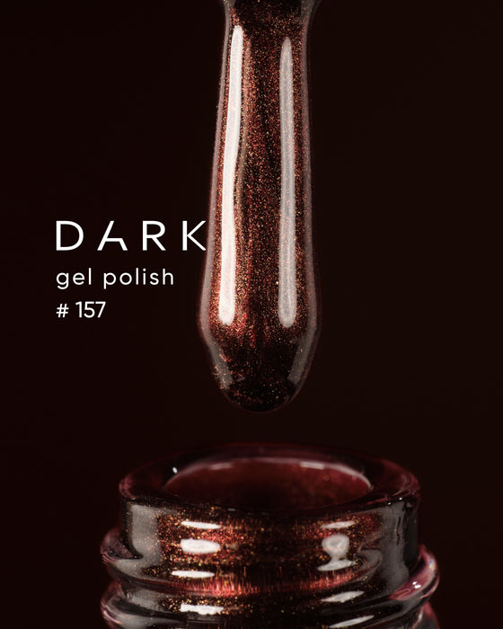 DARK Gel Polish 157, 10 ml - Ivaka Store
