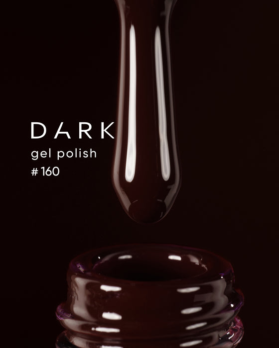 DARK Gel Polish 160, 10 ml - Ivaka Store