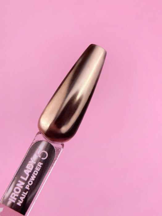 Lunamoon Iron Lady Nail Powder Set (6 Stück) - Ivaka Store