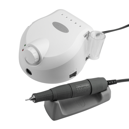 Nagelfräser KRYPTON XPS-400 WHITE/GRAY, 40,000 U/min - Ivaka Store