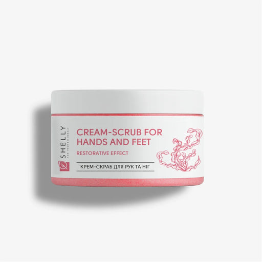 Shelly Cream scrub for hands and feet with urea, algae extract and argan oil, 350 g - Ivaka Store