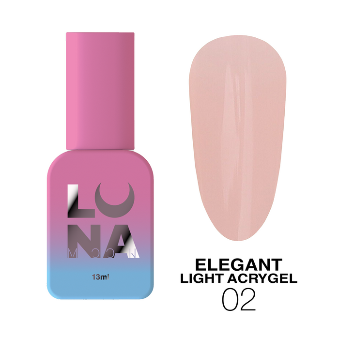 Lunamoon Elegant Light Acrygel nr2 13ml