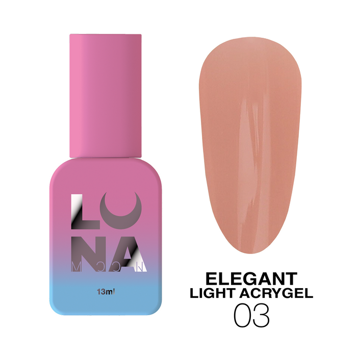 Lunamoon Elegant Light Acrygel nr3 13ml
