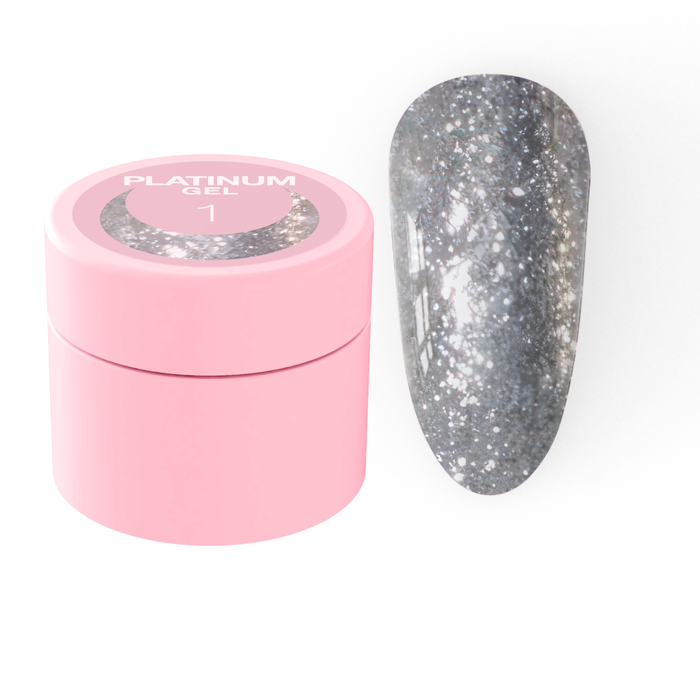 Lunamoon Platinum Gel nr1 5ml - Ivaka Store