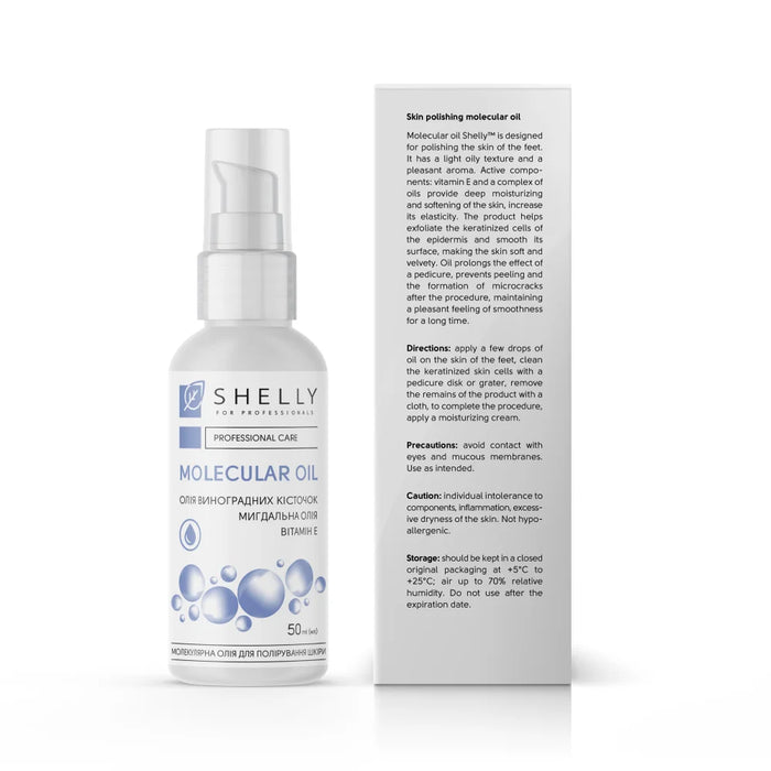 Shelly Molecular oil for skin polishing, 50 ml - Ivaka Store