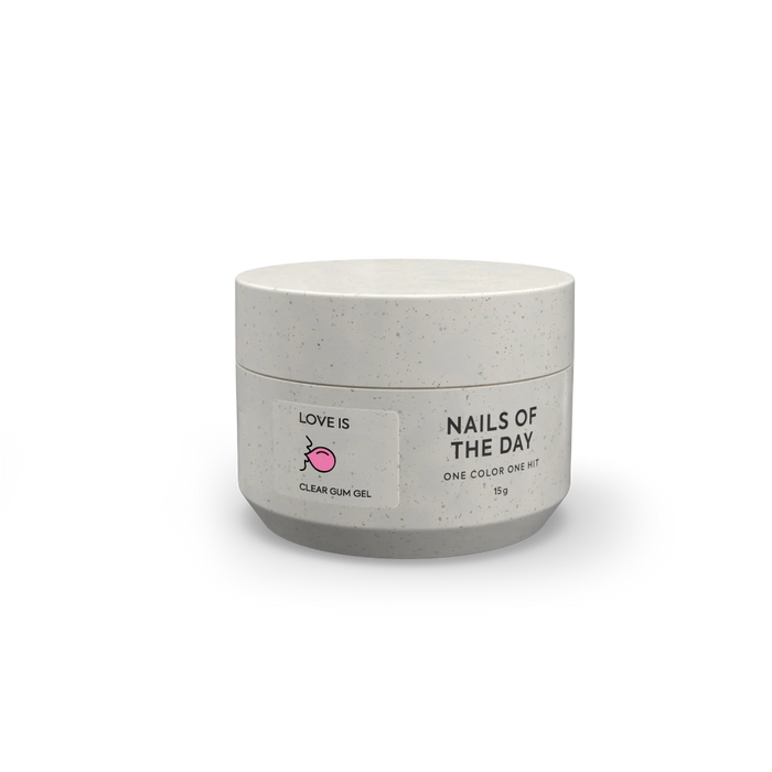 NAILSOFTHEDAY Love is Clear - gel for figurines, 15 ml - Ivaka Store